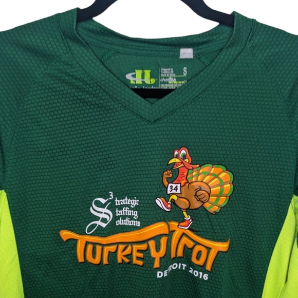 Leslie Jordan Detroit Turkey Trot Thanksgiving 2016 Long Sleeve Shirt Size S ๐ฆ - Picture 5 of 7